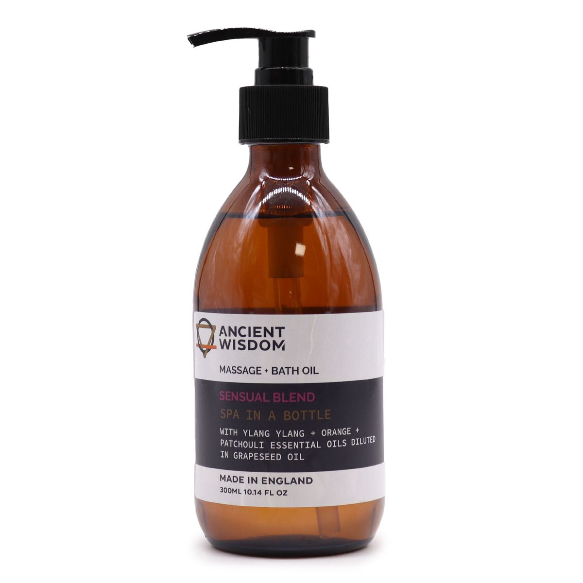 Óleo de massagem e banho de aromaterapia - Sensual 300 ml