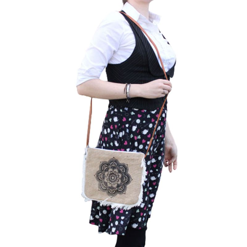 Sac à Franges Imprimé - Mandala