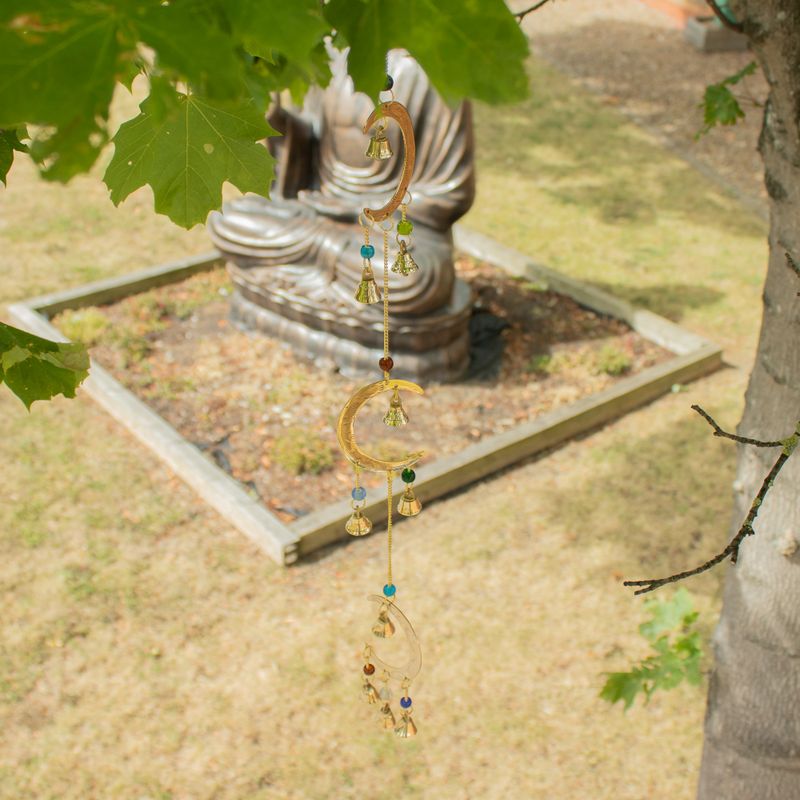 Indian Chimes - Moon Drop - 10  Bells - 6.5x63cm