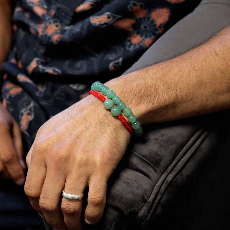 Bracelets de pierres à double pouvoir - Jade