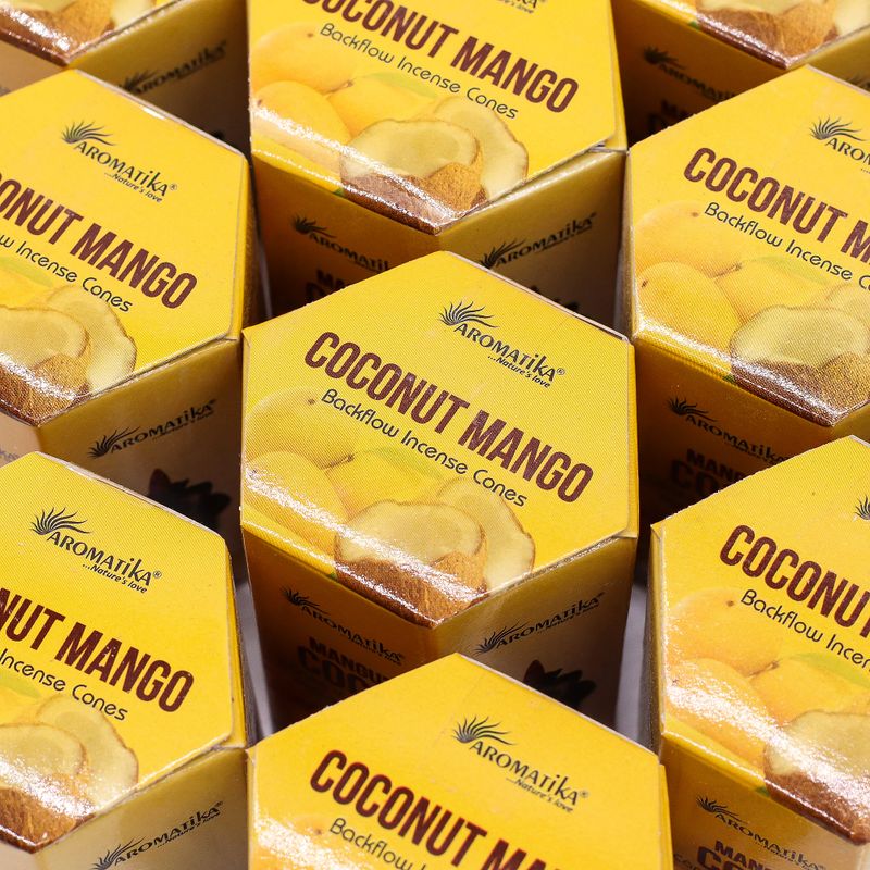 Paket od 10 Masala Mirisnih Čunjića - Kokos i Mango