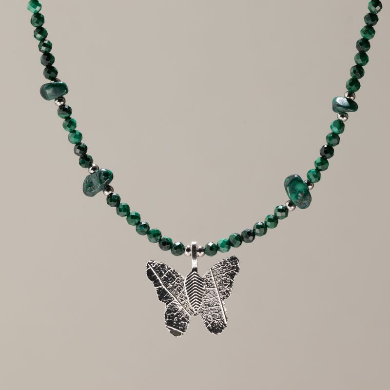 Nymph Spirit Gemstone Necklace Set - Forest Spirit