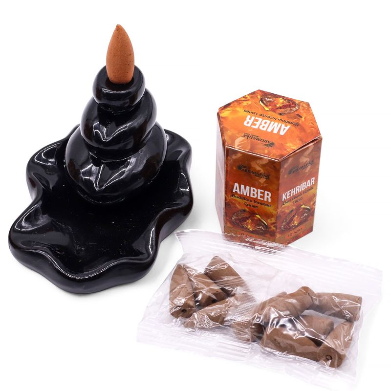Paket od 10 Masala Mirisnih Čunjića - Jantar