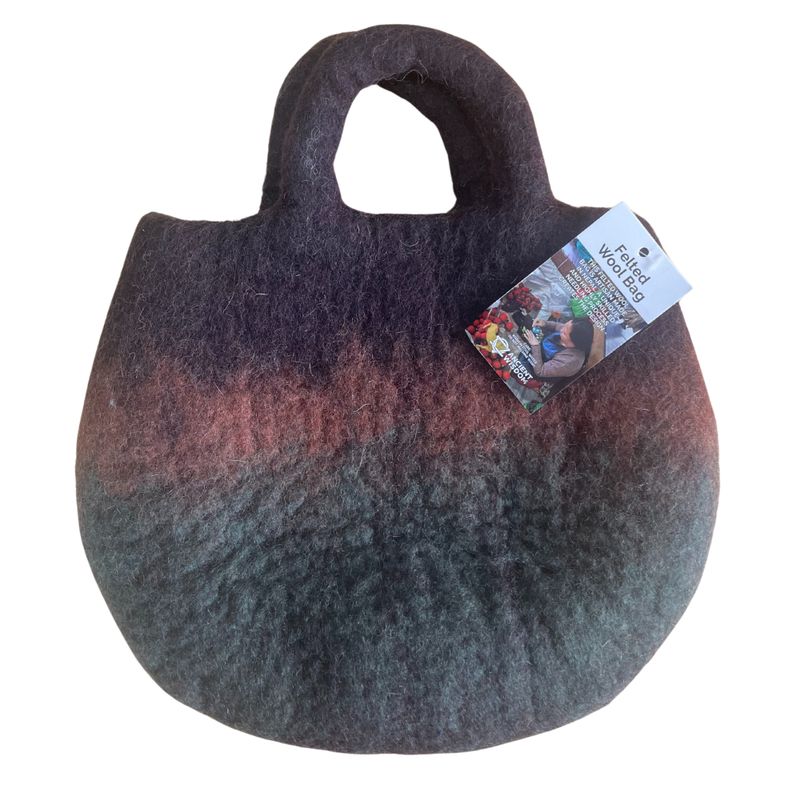 Повстяна Сумка "Казковий Сад" - 35x27 см
