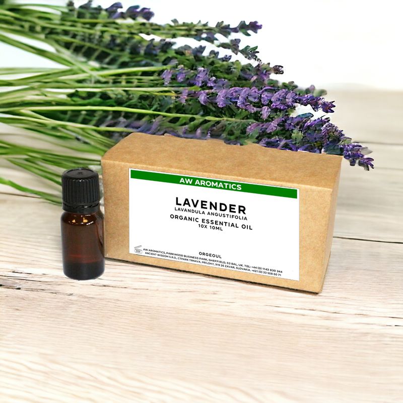 Huile Essentielle Bio Lavande 10ml - Sans étiquette