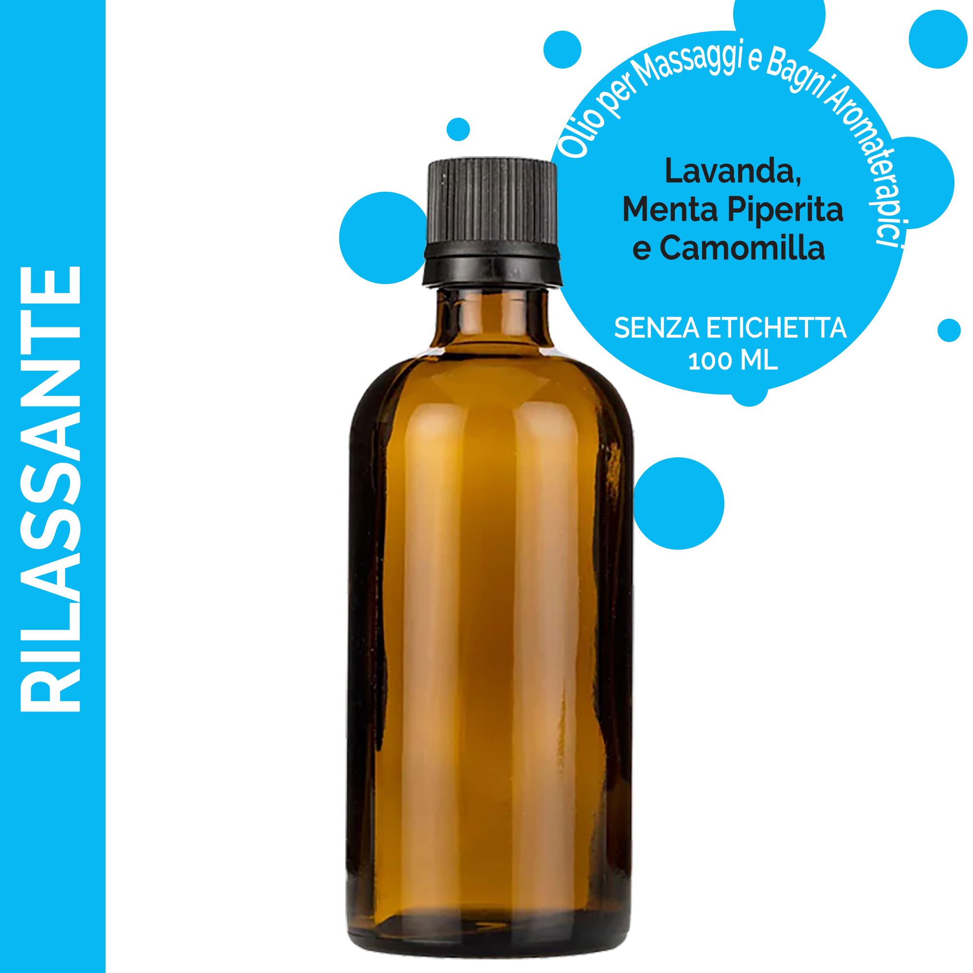 Olio per Massaggi 100ml - Rilassante (No Etichetta)