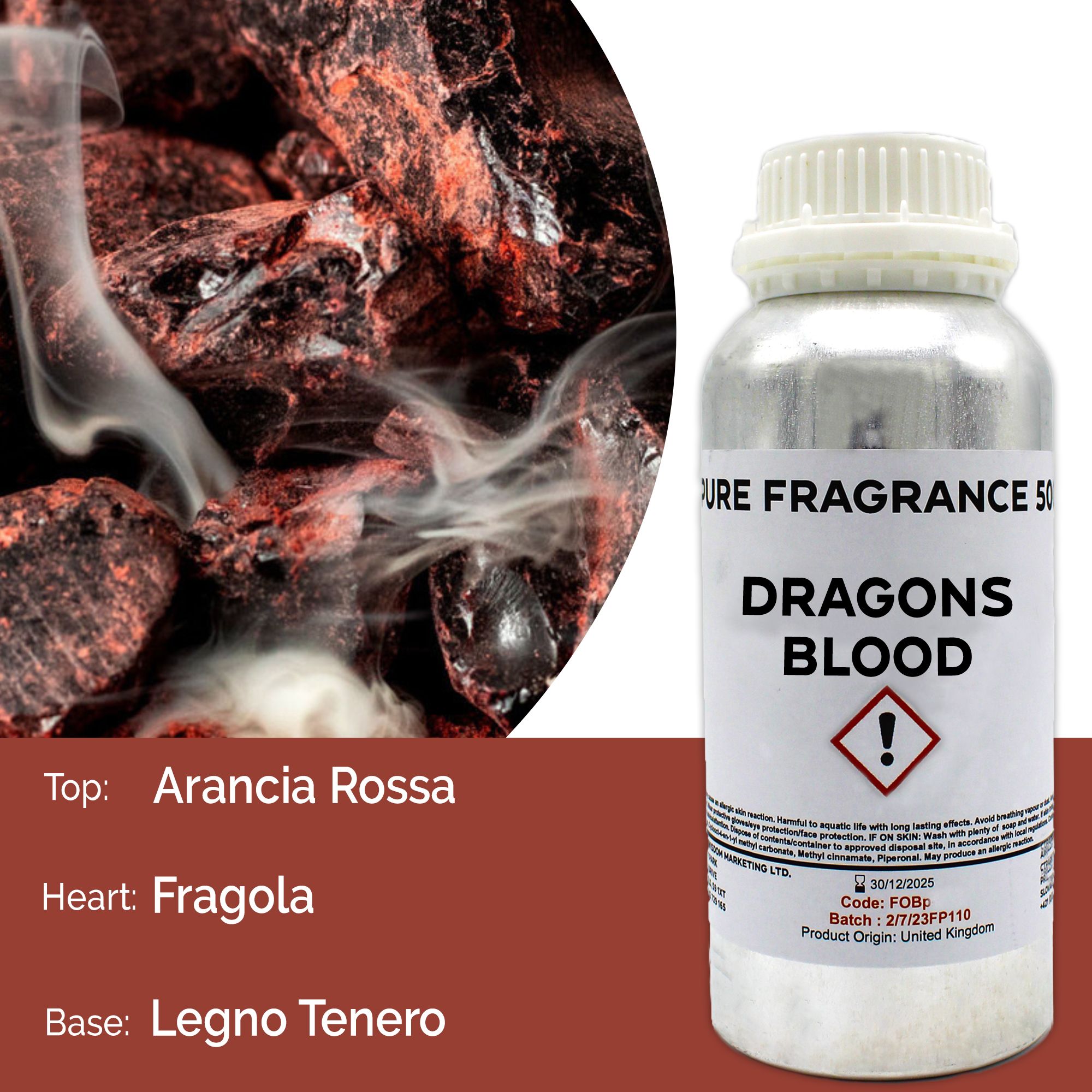 Fragranza Pura 500g - Sangue di Drago