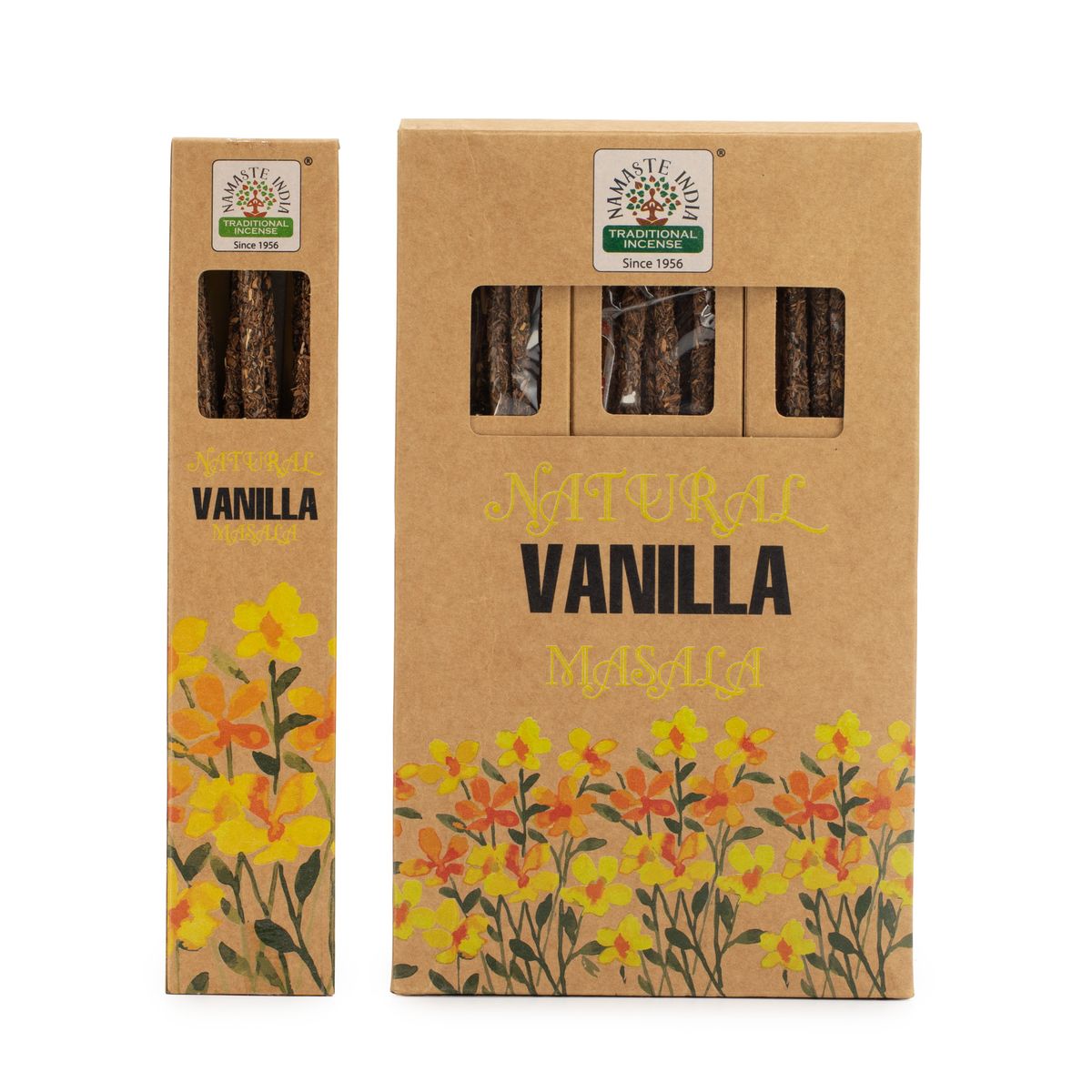 Incenso Masala Botânico Natural - Baunilha