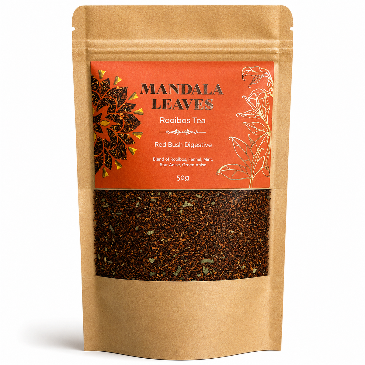 50 g Vermelho Bush Digestive