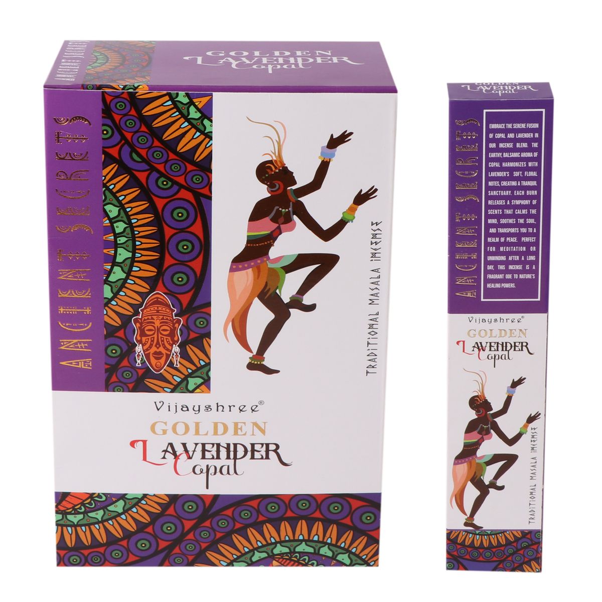 15 g de copal dourado e lavanda