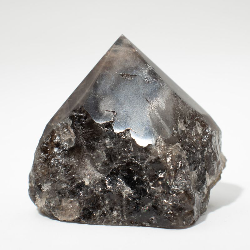 Puntas pulidas superiores de piedra preciosa - Cuarzo ahumado (aproximadamente 5-6 piezas)