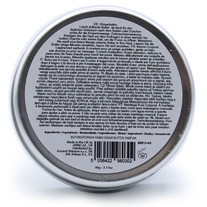 Beurre Corporel Parfumé au Karité 90g - Fraise Sucré