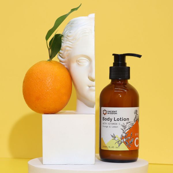 Lotion pour le corps Déesse de la vitamine C – Orange et citron