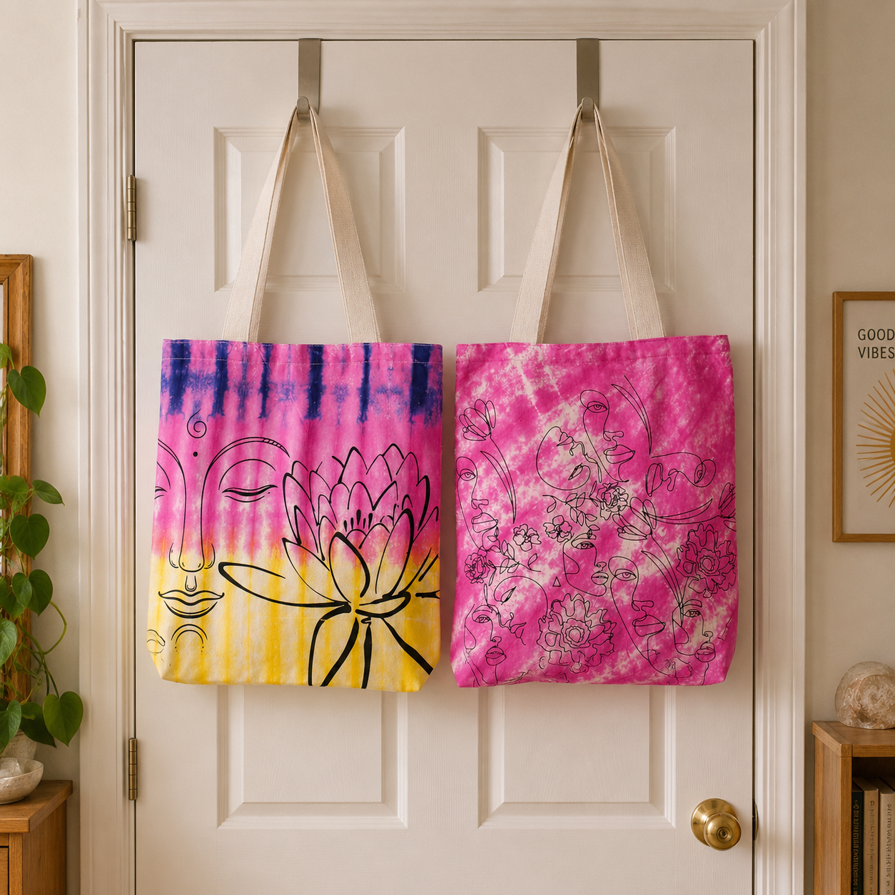 Tie-Dye Cotton Bags