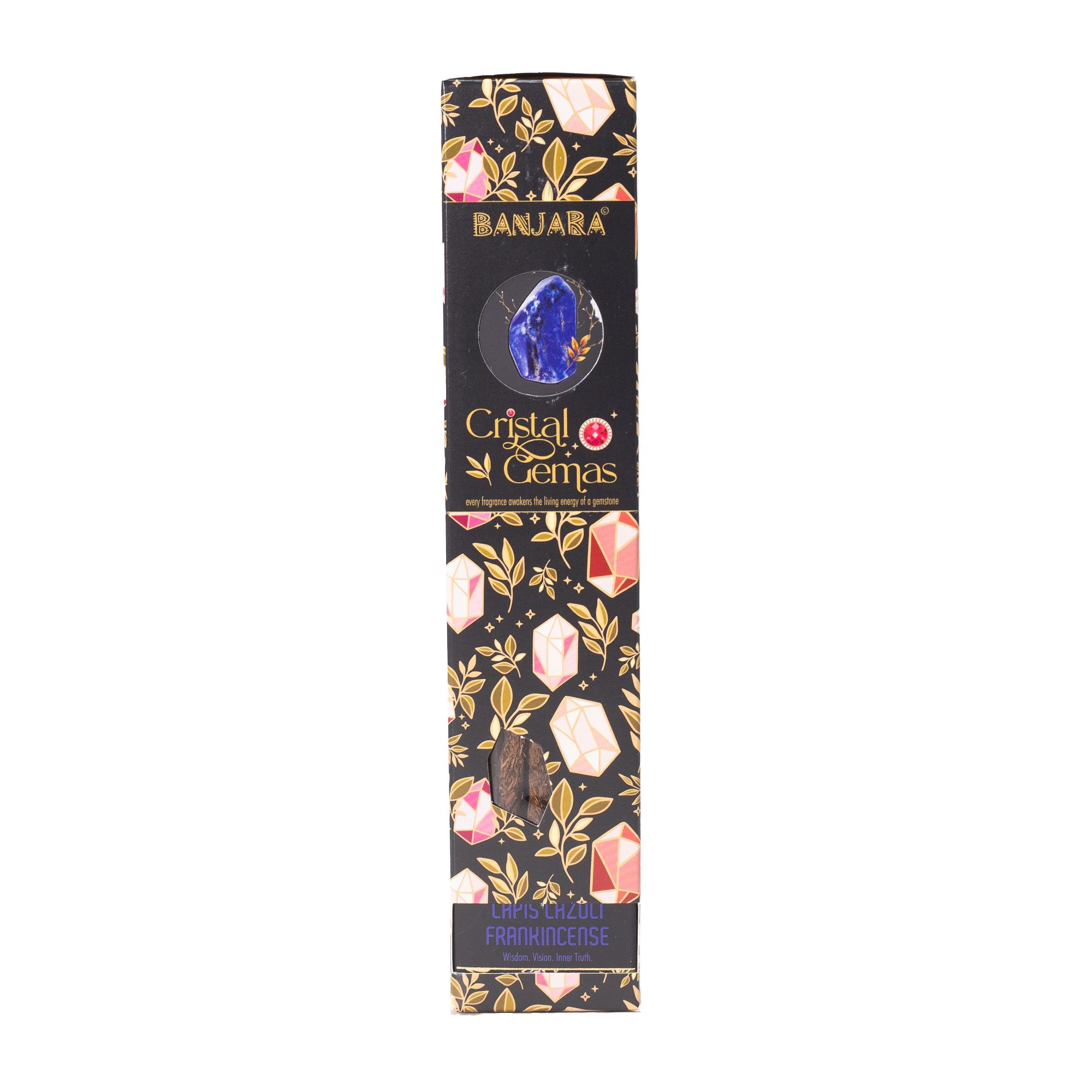 Banjara Cristal Gemas - Lapis Lazuli Frankincense