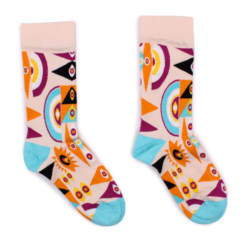 Hop Hare Bambusové Ponožky (36-40) - Psychedelické Zlé Oko