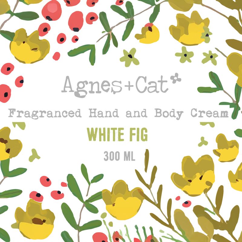 Hand & Body Cream - White Fig - 300ml