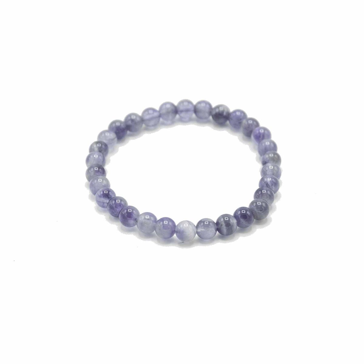 Pulseira de Manifestação com Pedras Preciosas - Ametista - Calma