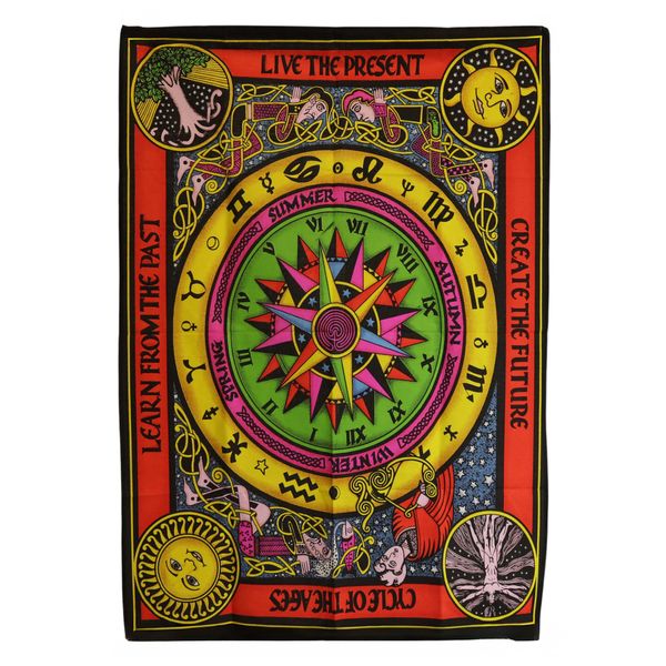 Cotton Wall Art (70x110cm) - Circle of Life