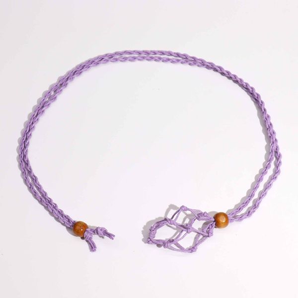 Cordon de Collier Pour Pierres Précieuses et Cristal 45cm/18inch - Violet
