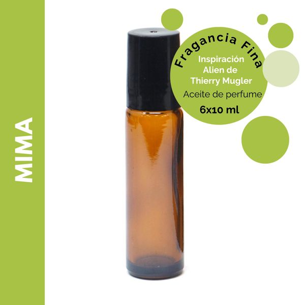 Aceite de Perfume Roll On 10ml - Sin Etiqueta - Mima
