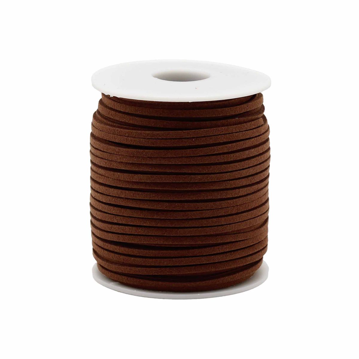 Rolo de cordão para acessórios - 2,5 mm x 45 m - Castanho escuro A010