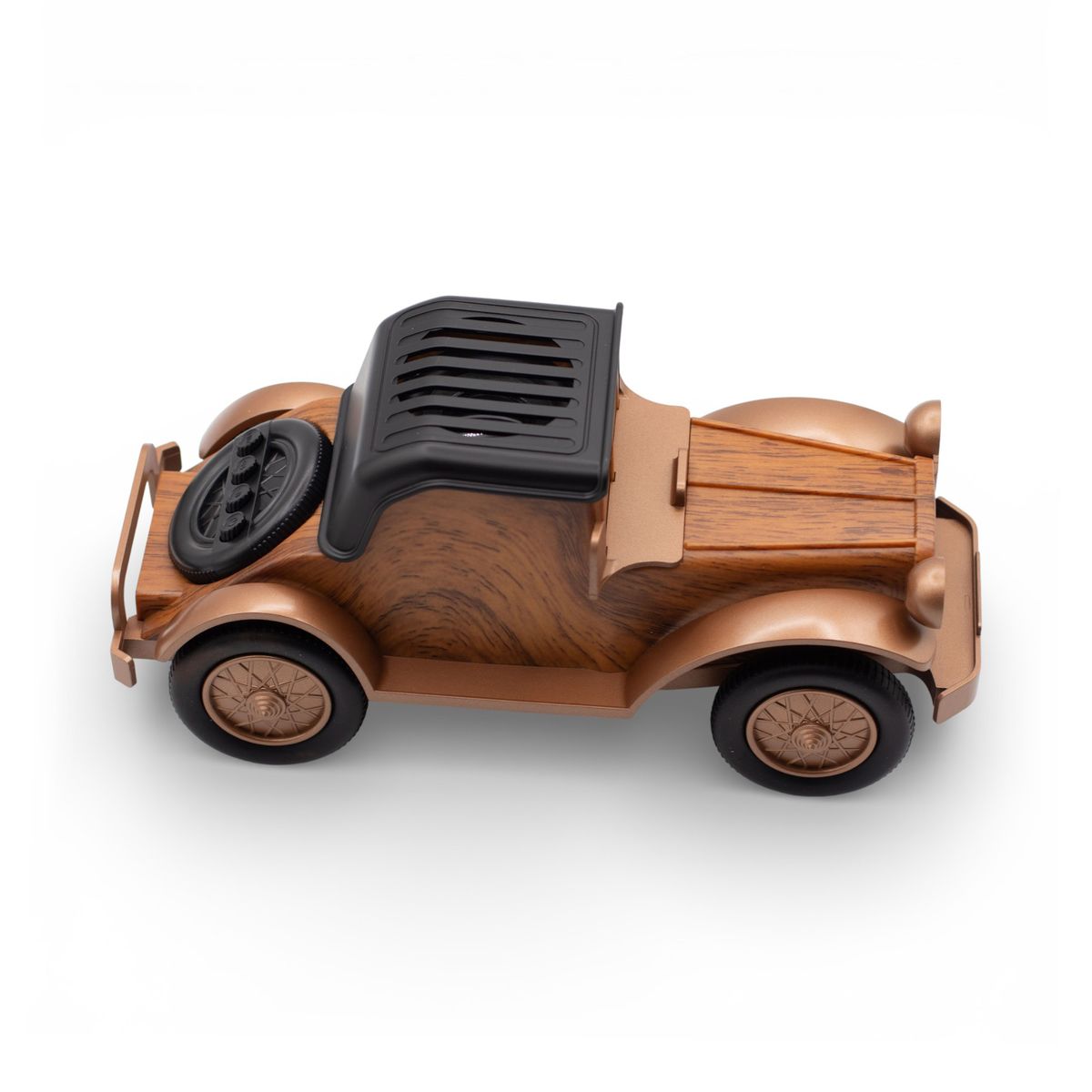 Alto-falante clássico para carro antigo e suporte para celular - Bluetooth - 5 watts