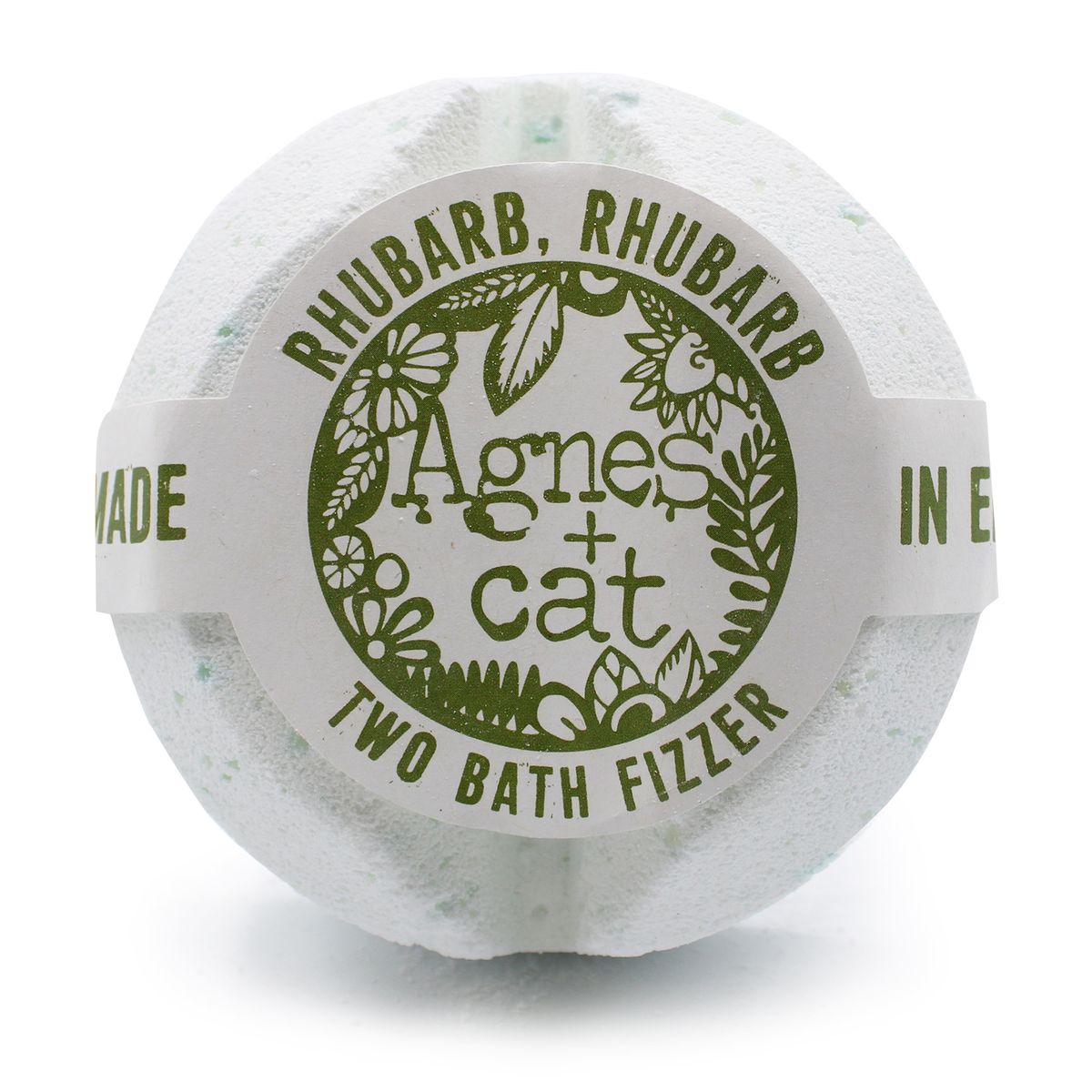 Bomba de Banho Agnes para Gatos - Ruibarbo