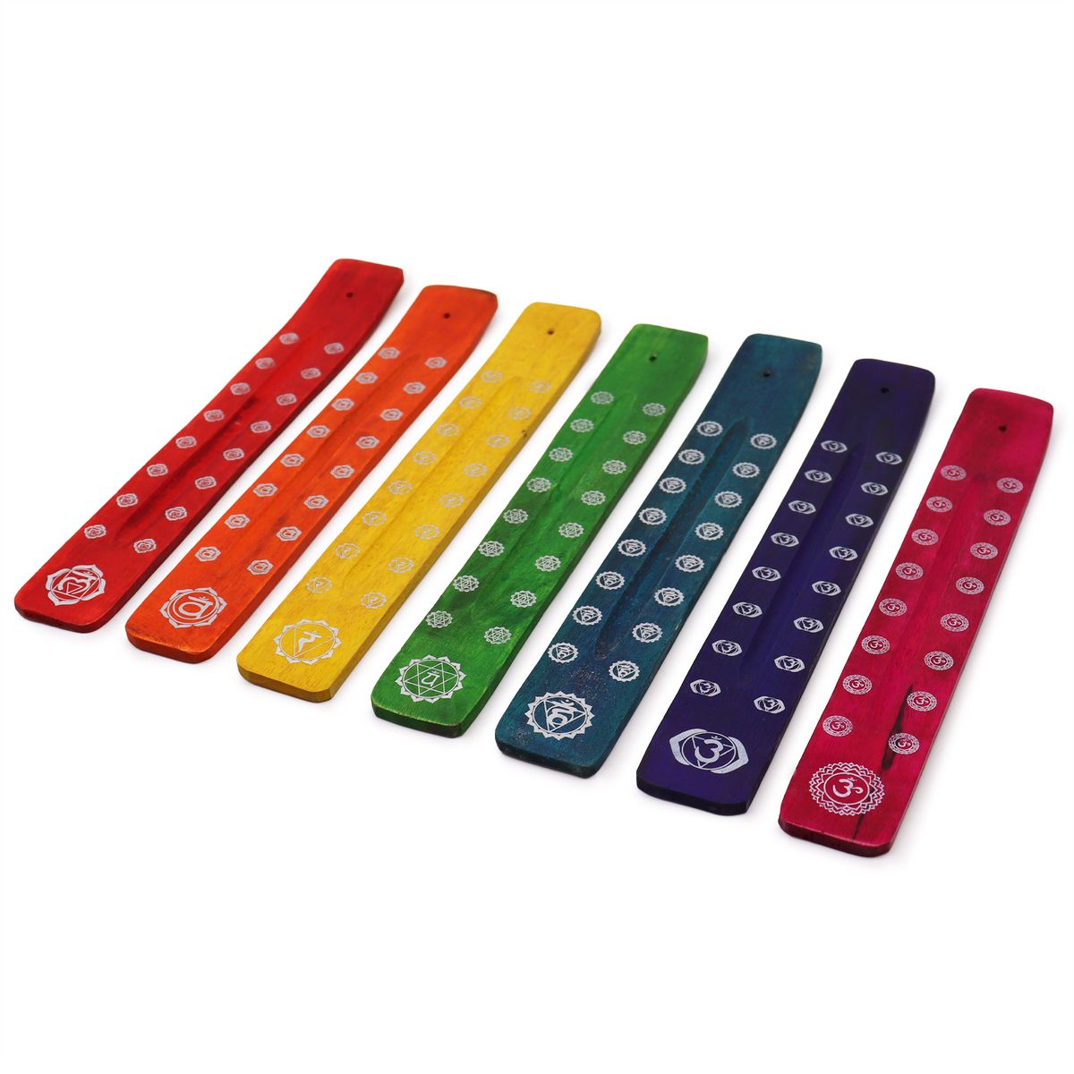 Queimador de incenso - Chakras (Cores variadas)