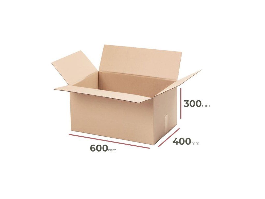 Kartonska Kutija 5 Slojeva 600 x 400 x 300 mm