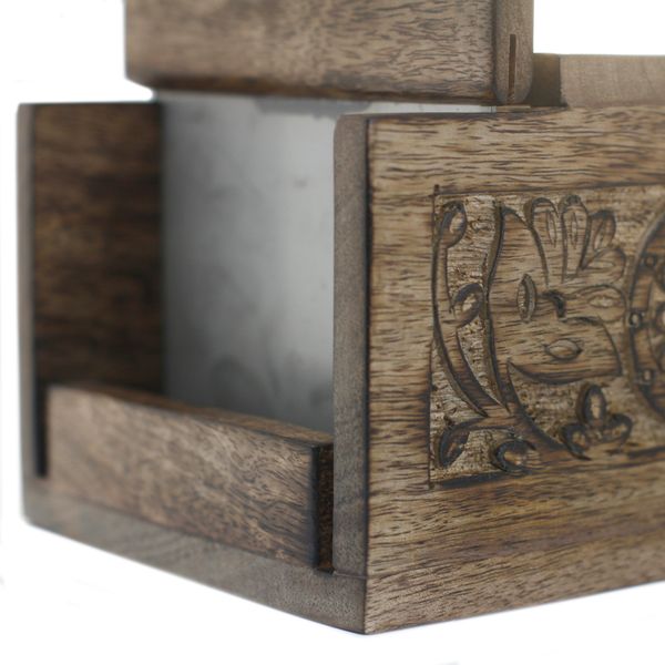Coupe savon en bois de Manguier