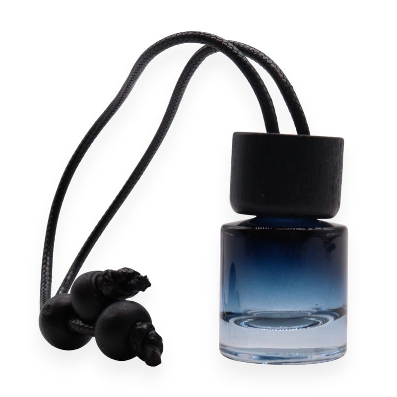 Black - Car Diffuser Hanging Bottles - 8ml - (3 assorted designs x 4)