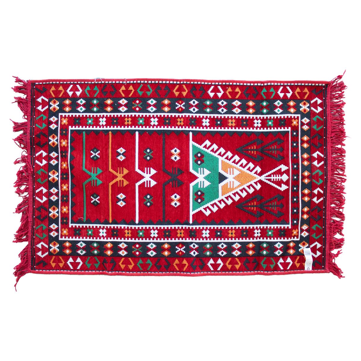 Tapete Kilim 125x80 cm - Vermelho