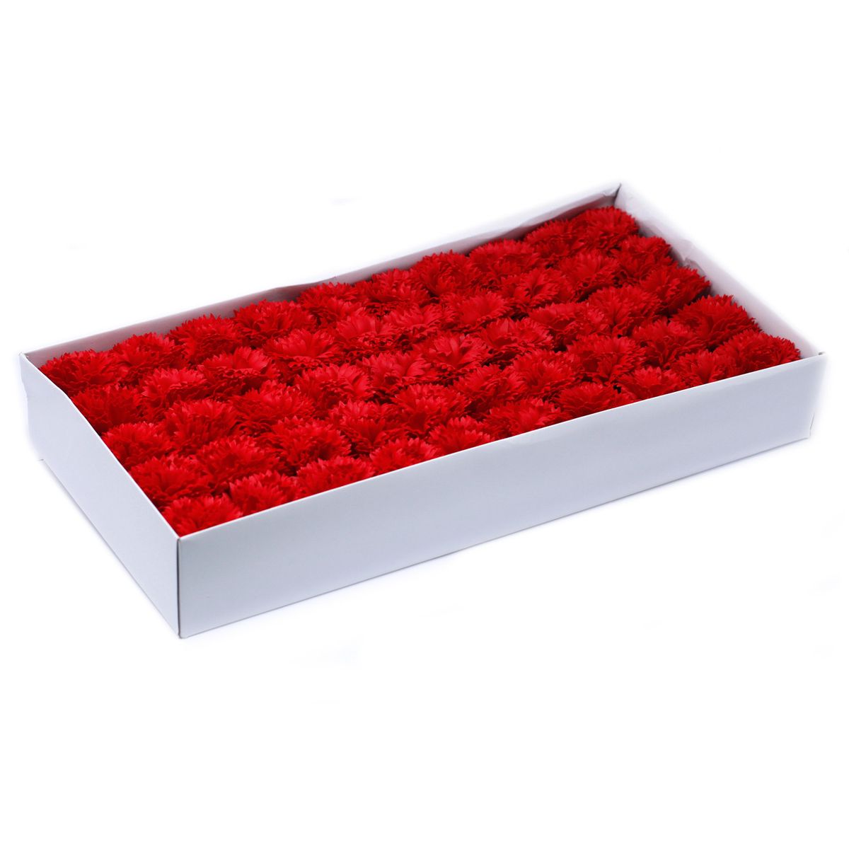 Flor de Sabão Artesanato - cravos - Vermelho