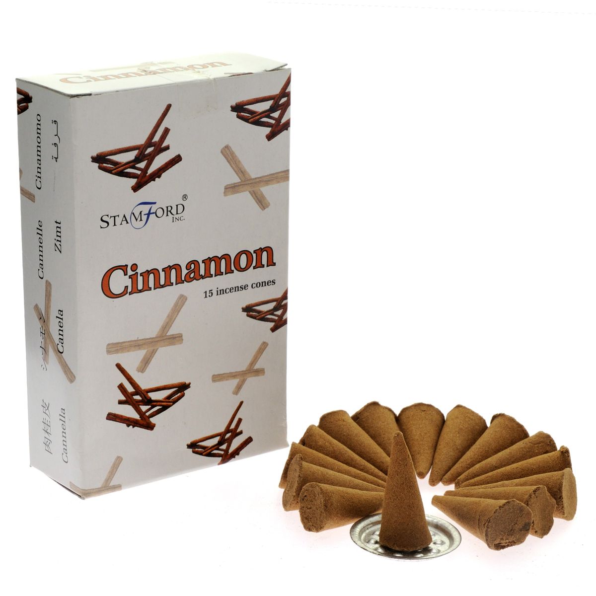 Conos de incenso de canela