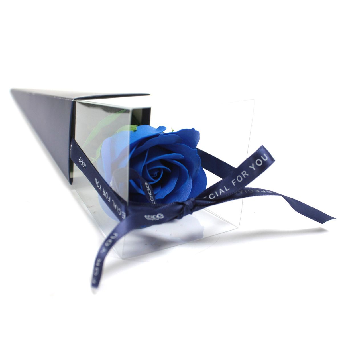 Rosa simples - rosa azul