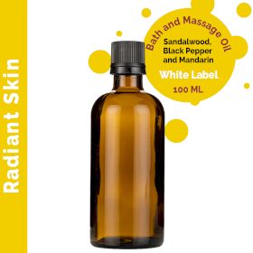 Masážní Olej - Santalové Dřevo - 100 ml - Bez Etikety