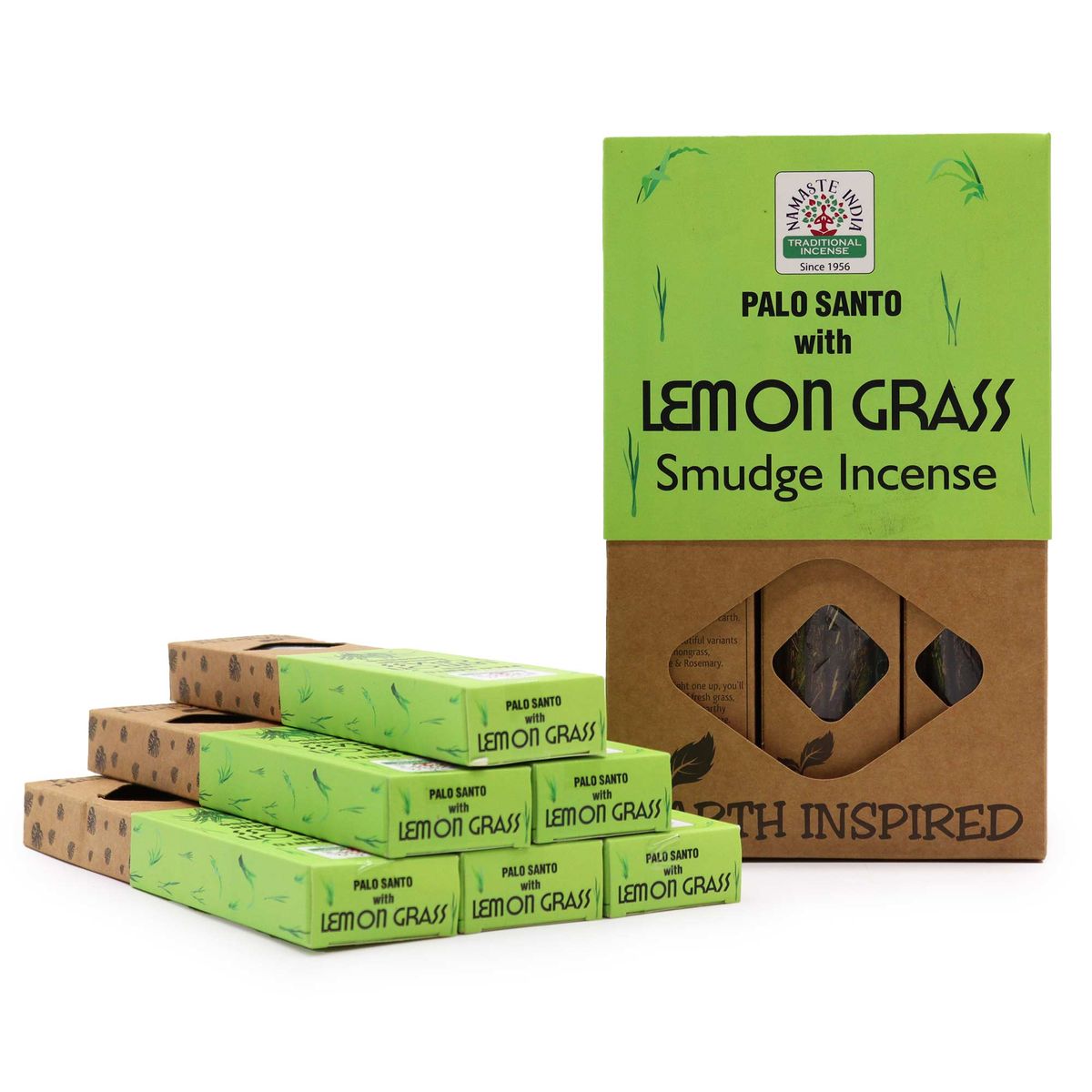 Incenso para fumigação inspirado na Terra - Capim-limão