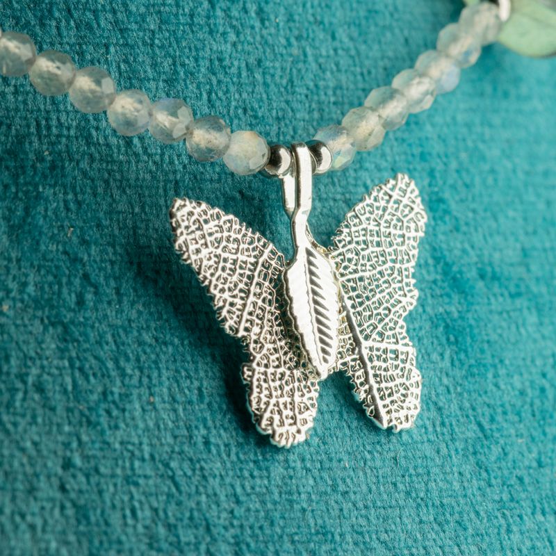 Nymph Spirit Gemstone Necklace Set - Northern Lights