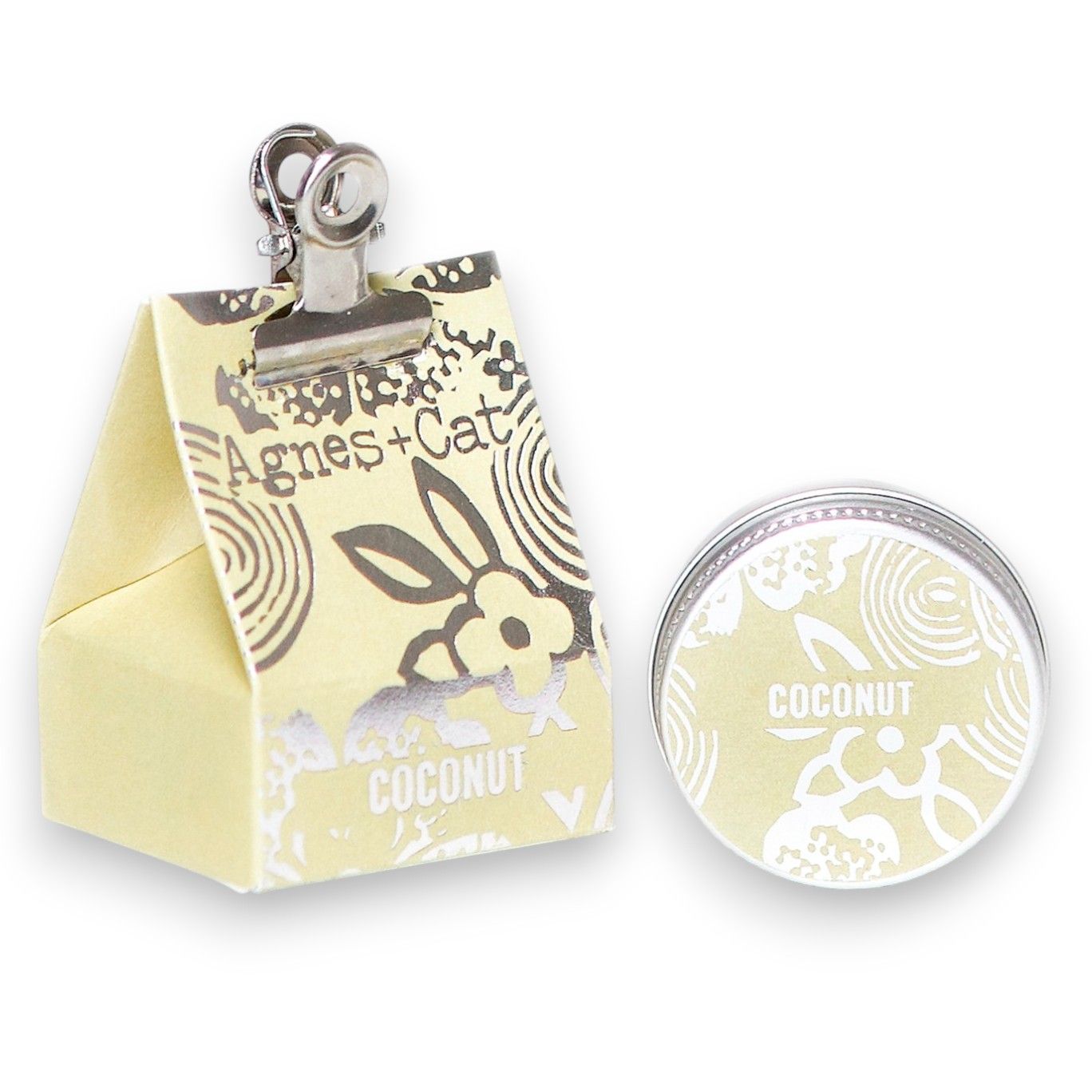 Soothing Coconut Lip Balm - Hydrating, Natural Butters & Oils, Hand-Poured, Aluminium Tin