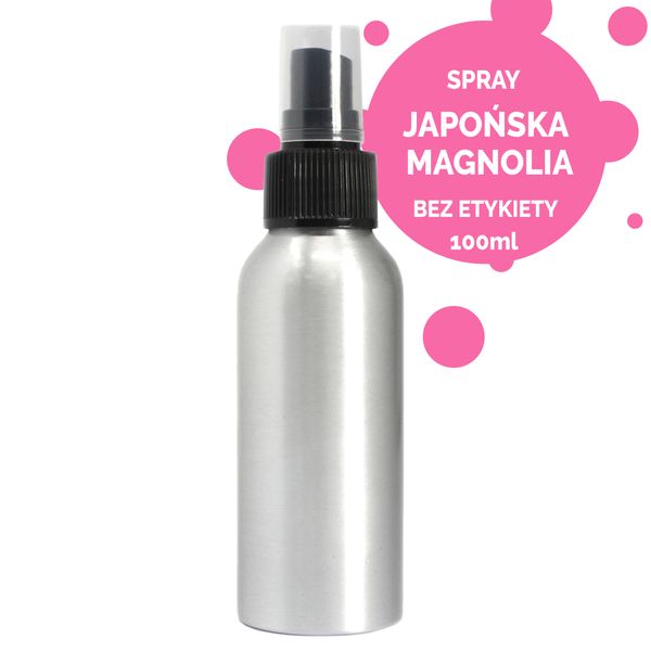 Spray Zapachowy 100 ml - Japońska Magnolia - BEZ ETYKIETY