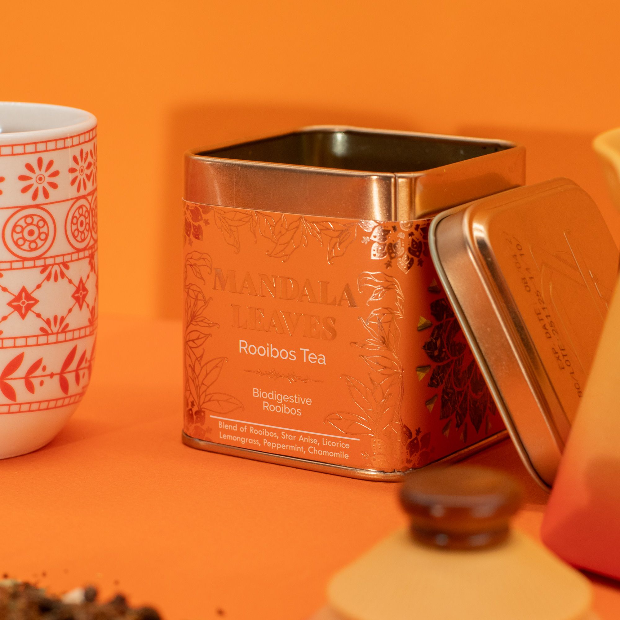 Latas 50g Rooibos Orgânico Biodigest