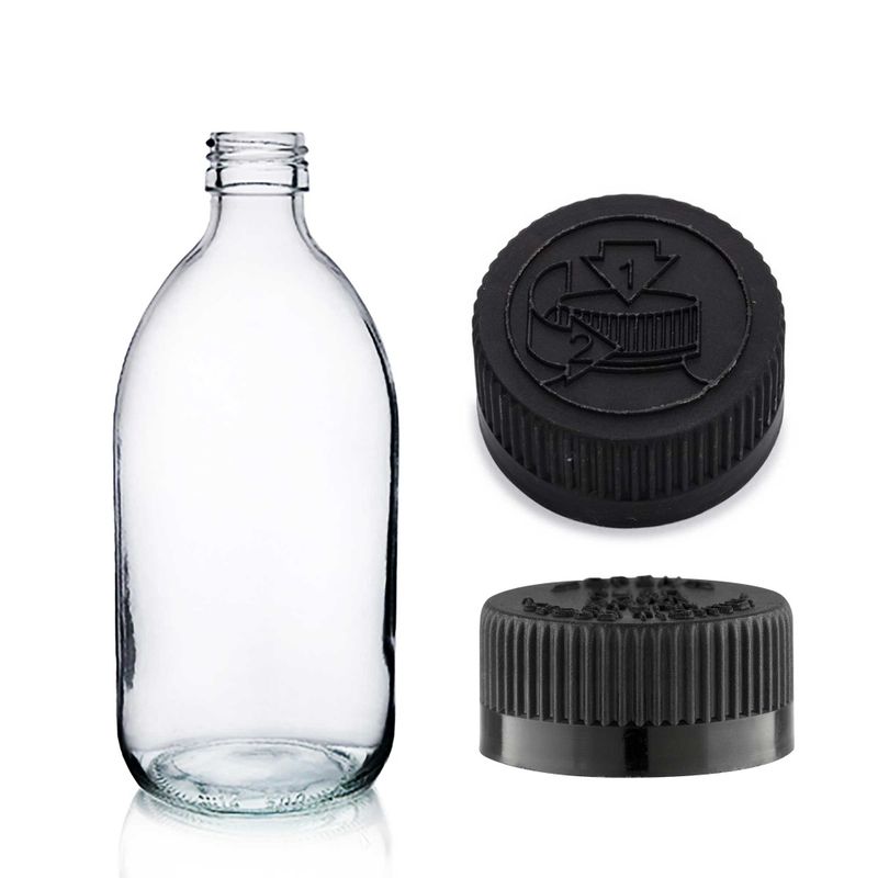 200ml Lékovky z Čirého Skla