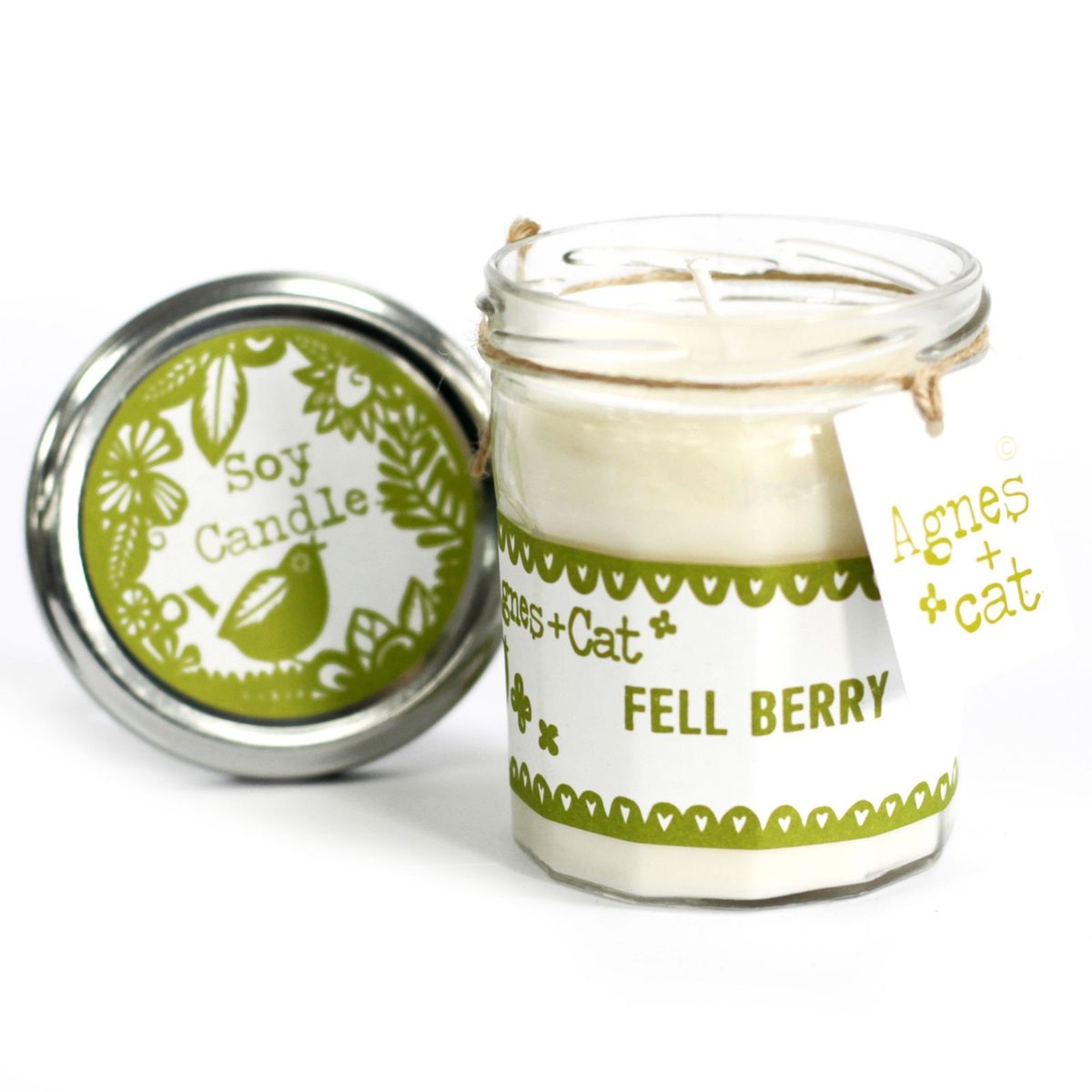 Velas em Frasco de Vidro - Fell Berry