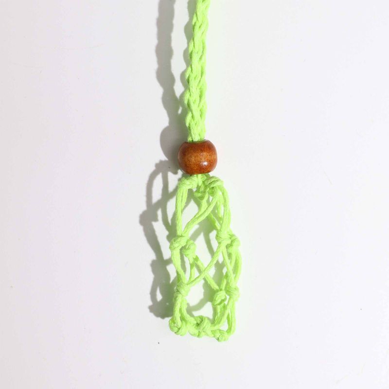 Collier à cordon pour pierre précieuse 45 cm/18 pouces - Vert