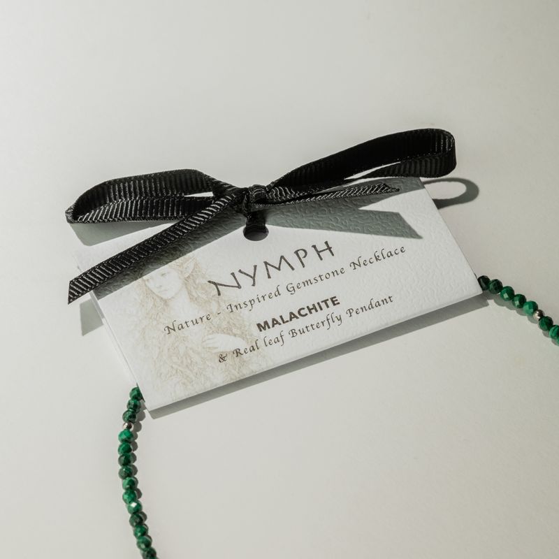 Nymph Spirit Gemstone Necklace Set - Forest Spirit