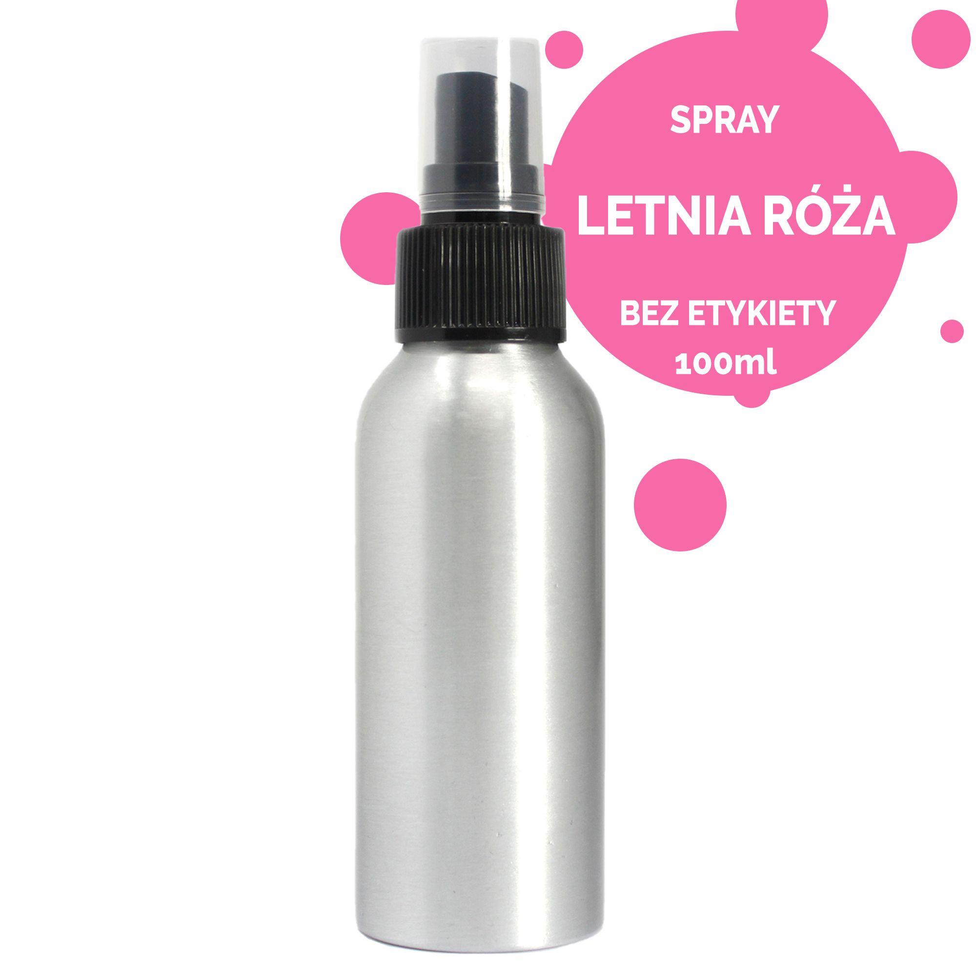 100ml Sprej za Prostor - Ljetna Ruža - Bez Etikete