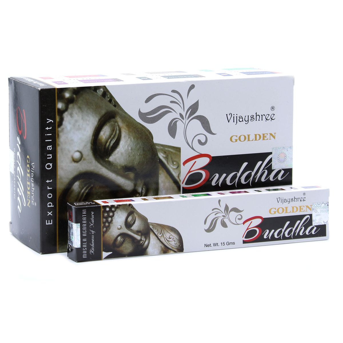 Incenso Buda Dourado de 15 g
