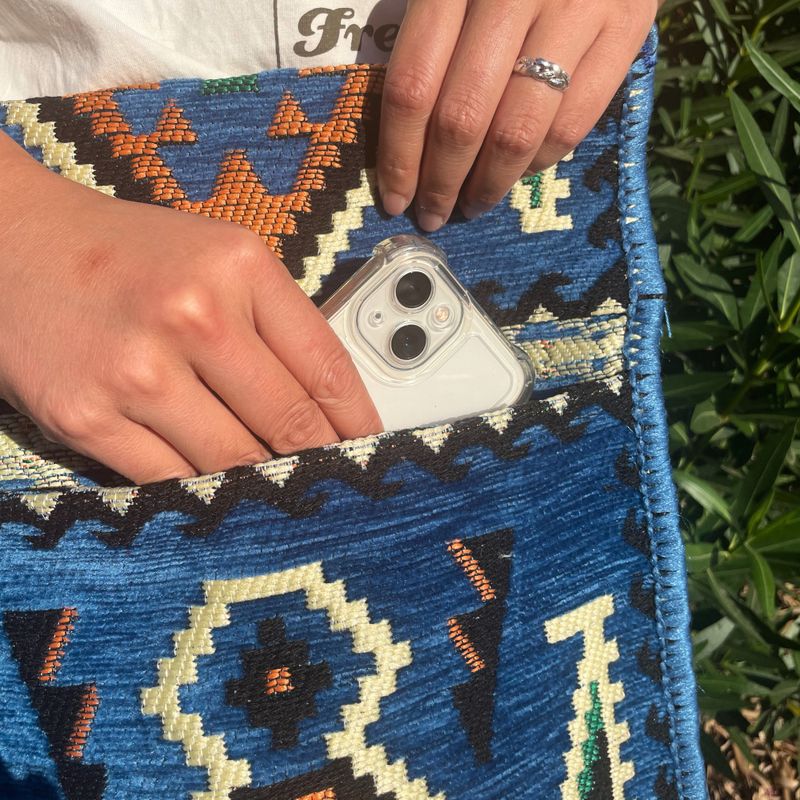 Sac Kilim - Bleu