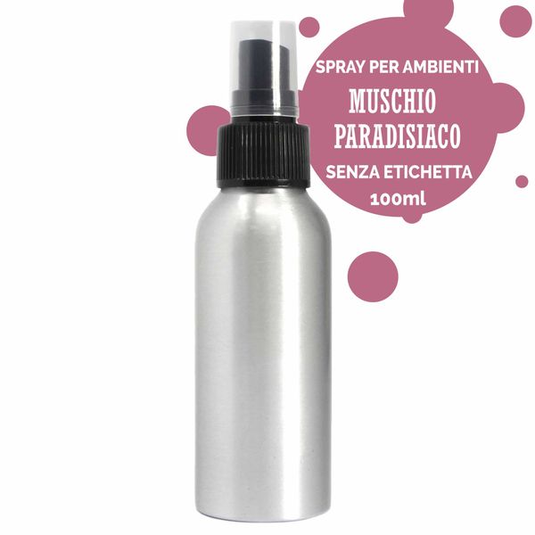 Spray Per Ambienti (no etichetta) - Muschio Paradisiaco